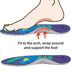 Plantillas de masaje cómodas al por mayor, plantillas de soporte de arco con nueva terapia magnética, plantillas magnéticas de absorción de impacto para pies - Product Image 2