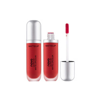 Gloss à lèvres velours effet crème glacée, fini mat, non-collant, illuminateur, effet nude pour femme