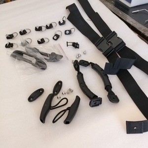 Kit d'accessoires pour kayak, réglable, durable, détachable, pour la pêche récréative dans les lacs et les rivières, 1 personne - Product Image 2