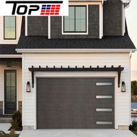 Porte de garage pliante 9x8 à 3 panneaux, pivot supérieure pour accès au garage de caravane