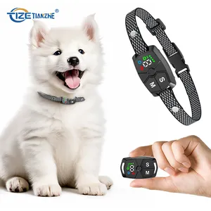 Rechargeable TIZE New Release Pet Products Pupy Dog Rechargeable Color Screen Dog Control Device Barking Collar