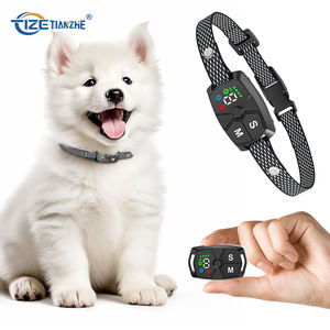 TIZE, nuevo lanzamiento, productos para mascotas, cachorro, perro, pantalla a Color recargable, dispositivo de Control para perros, Collar para ladridos - Product Image 1
