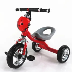 Hochwertiges Baby-Dreirad aus Kunststoff und Metall und Kinder fahrrad mit Licht und Musik