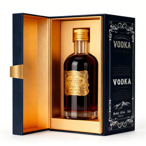 빈 투명 100ml 200ml 375ml 500 ml 700ml 750 ml 1 l 주류 보드카 오슬로 유리 병 - Product Image 6