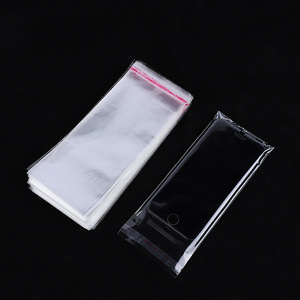 Tùy chỉnh in logo bán buôn dày rõ ràng tự dính tự con dấu thu nhỏ túi nhựa OPP Poly Túi dùng một lần - Product Image 2