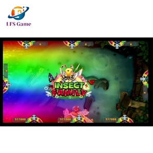 Venta caliente 8 Player Fish Game Machine Insect Family Fish Hunter Juegos de disparos Software en EE. UU.