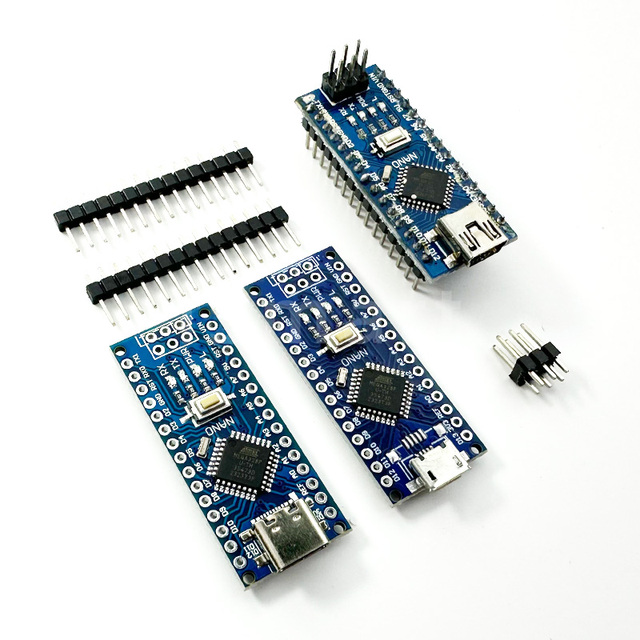 Mini / Type-C / Micro USB Nano 3.0 Controller CH340 ATMEGA328P Micro Controller Development Boards Electronic Modules and Kits