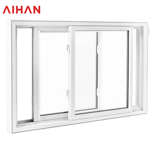 AIHAN Poignées de fenêtre coulissantes de conception simple Fenêtres UPVC coulissantes Fenêtres coulissantes utilisées - Product Image 1