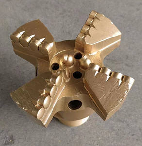 Fábrica Atacado de Alta Qualidade Água Bits PDC Drag Bit 170mm 180mm 200mm Usado para Poço de Água de Perfuração - Product Image 1