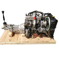 Brand New 4JB1T Diesel Turbo Engine with Gearbox 2.8L 100HP 68KW Bench Tested for JMC Pickup SUV 4*2 4*4 In Stock