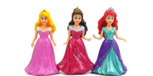 Chất Lượng Cao 6 Loại Công Chúa Xinh Đẹp Váy Nhựa Thu Nhỏ Bức Tượng Hoạt Hình Mô Hình Nhà Để Xe Bộ Dụng Cụ Mô Hình. - Product Image 4