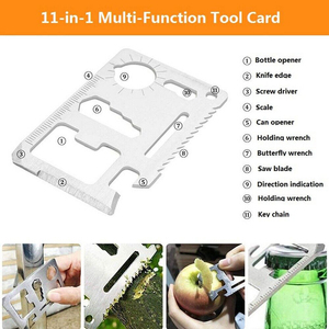 Bộ Dụng Cụ Cứu Hộ Khẩn Cấp <span class=keywords><strong>Mini</strong></span> 14 Trong 1 Cắm Trại Đi Bộ Đường Dài - Product Image 2