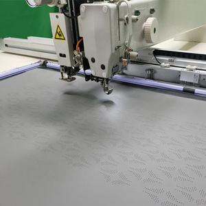 Cylone may kích thước lớn tự động lập trình xe Ghế bìa da lỗ đục lỗ máy công nghiệp - Product Image 2