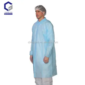 School Laboratory Waterproof Jumpsuit Coverall Resistance Chemical Safety Coverall
