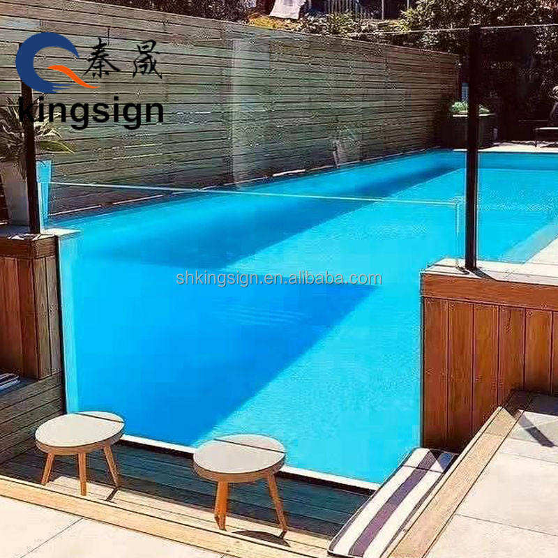 Kingsign Acrylic Panels - Clear Pool Windows for Swimming Pools