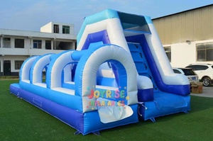 Màu Xanh Thương Mại Vinyl/PVC Inflatable Trượt Nước Cho Trẻ Em Trong Nhà/Ngoài Trời Khu Dân Cư Sử Dụng Với Slide Cho Nhà Hồ Bơi - Product Image 2