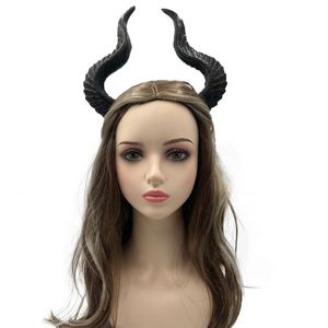 Coiffe de cosplay Halloween Wowei, motif Forêt Enchantée Maleficent, pour accessoires de cinéma et de scène - Product Image 2