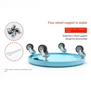 Équipement de fitness entraînement Abs entraînement Fitness curseur <span class=keywords><strong>disque</strong></span> avec genouillère tapis noyau force agilité entraînement de vitesse - Product Image 4