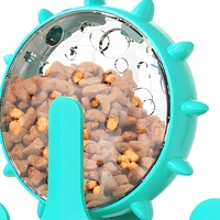 Jouet interactif distributeur de nourriture pour animaux de compagnie, distributeur lent rotatif en ABS pour chat et chien, pour le jeu autonome
