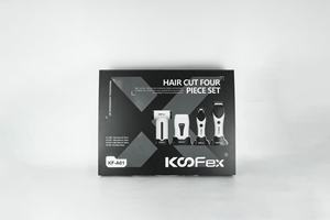 Kit <span class=keywords><strong>Profesional</strong></span> de Máquinas de Barbería 4 en 1 2026, Cortadora de <span class=keywords><strong>Pelo</strong></span> con Motor de Corriente Continua de Alta Velocidad, Recortadora con Base de Carga - Product Image 4
