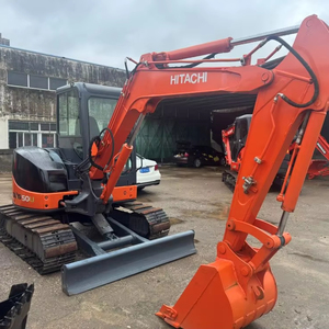 Well Maintained Used Hitachi ZX50 Excavator 5 Ton <b>Small</b> Digger with Stable Performance Ideal for Narrow Space Working - Product Image 1