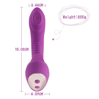 Vibrateur vaginal pour femme adulte, recharge magnétique USB, modes de vibration par aspiration, 10 fréquences, sensation de toucher réel, stimulation du point G