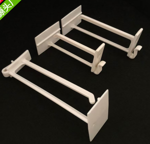 F29B Paper <b>Shelf</b> Paper Display Stand <b>Hooks</b> Supermarket <b>Shelf</b> Plastic <b>Hook</b> Hanging - Product Image 1