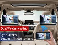 Monitor de reposacabezas de coche Android de 11,6 pulgadas, sistema de entretenimiento de asiento trasero Universal para HDMI para colocación de salpicadero de niños, 1 año de RAM