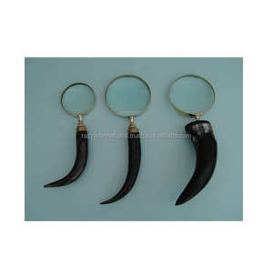 Highly Decorative Pure Brass <b>Magnifying</b> <b>Glass</b> Unique Designs <b>Magnifier</b> <b>Glass</b> for Enhanced Visual Experience - Product Image 2