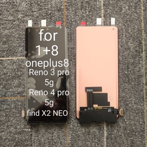หน้าจอ AMOLED ของแท้สำหรับ OnePlus 8 1 + 8 <span class=keywords><strong>Find</strong></span> <span class=keywords><strong>X2</strong></span> NEO Reno 3Pro Reno 4 PRO 5G หน้าจอ LCD ทัชสกรีนซ่อมโทรศัพท์มือถือ lcds - Product Image 1