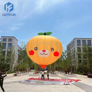 Strawberry Ship Factory Wholesale Wedding Party Flying Advertising Big Inflatable <strong>Ground</strong> Remote Control Hot air <strong>Balloon</strong> for <strong>Sale</strong> - Product Image 5