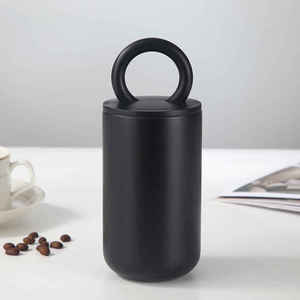 Modern Double-walled Vacuum Straight Cup Handheld Coffee Mug Leak-Proof Lid Eco-Friendly Stainless Steel <b>Large</b> Capacity for - Product Image 3