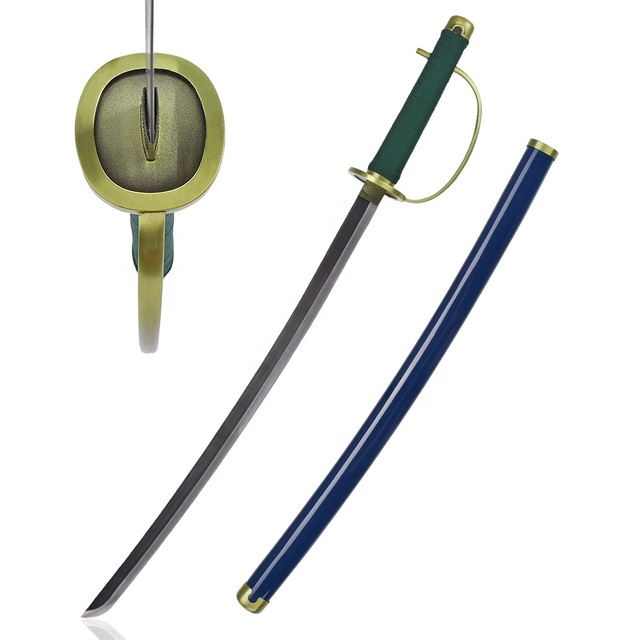 Wholesale Anime One Piece Weapon Kidults Role Play Toy Red Hair Shanks Samurai Katana Gryphon Saber Sword Metal