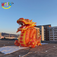 Mascotte Animale Gonflable Dragon Chinois Ballon Gonflable Dragon pour la Publicité