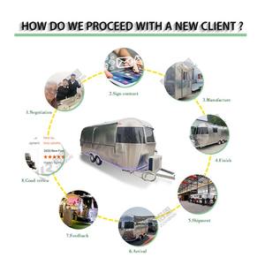 Nouvelle Remorque Alimentaire OEM 2025 – Camion de Camping Vintage en Aluminium pour BBQ et Boissons – Véhicule de Restauration Rapide Personnalisable à Vendre - Product Image 6