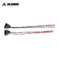 Câble de haut-parleur non destructif AK-WH110 pour système audio de voiture Volkswagen, série Tweeter, avec faisceau de câbles en cuivre