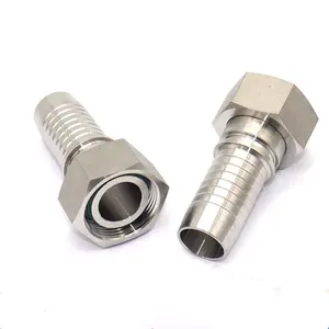 Vrouwelijke Flare Hydraulische Slangfitting Van Hoge Kwaliteit Hydraulische Buisfitting Assemblage Ferrule Slangadapters