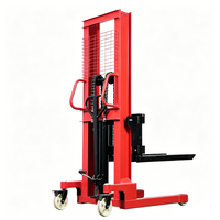 Système de grue de haute qualité, transpalette manuel, équipement de levage hydraulique à commande manuelle, machine de manutention de palettes durable pour entrepôt