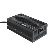 LYYX 14.6 v 30a LiFePO4 Chargeur de batterie 4S 12v Lithium Fer Phosphate Chargeurs de batterie 14.6 Volt 30 Amp avec pinces crocodiles