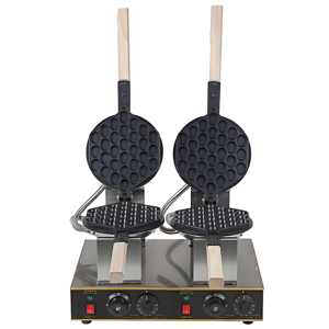 Machine à gaufres à double tête 2,8 kW de puissance totale, deux gaufres en même temps, doublez votre vitesse de vente - Product Image 2