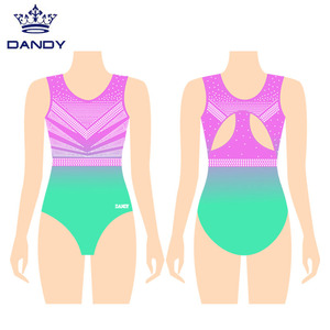 Costume de Ballet pour petite fille, vente en gros, robe de <span class=keywords><strong>gymnastique</strong></span>, Costumes de scène métalliques, justaucorps pour enfant - Product Image 1