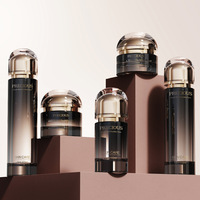 Ensemble de cosmétiques de luxe Youbo TR-005, lotion tonique 100 ml, crème 50 g, flacons en verre avec pompe, scellés, sérigraphie