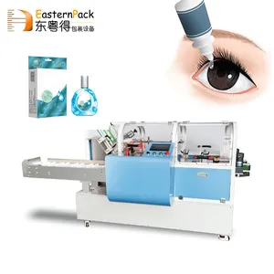 Volledig Automatische Productie Machines Nivellering Cartoon Verpakking Voedsel Afdichting Buitenste Cosmetische Cartoning Verpakking Machines Doos