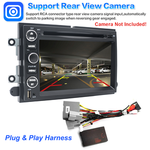 Lettore DVD per Auto Android da 7 Pollici, Unità Multimediale 2 Din, CarPlay Wireless, GPS, Telecamera Posteriore per <span class=keywords><strong>Ford</strong></span> <span class=keywords><strong>Focus</strong></span> - Product Image 4