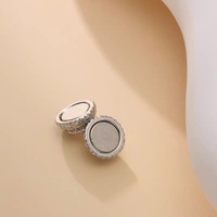 Épingles à hijab magnétiques en métal personnalisées, robustes, sans perçage, anti-exposition, attaches magnétiques pour foulards et châles