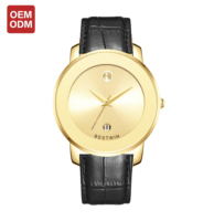 VVS Ultrafino Reloj Hombre Cuarzo Acero Inoxidable Negocios Lujo Impermeable Analógico OEM ODM Low MOQ