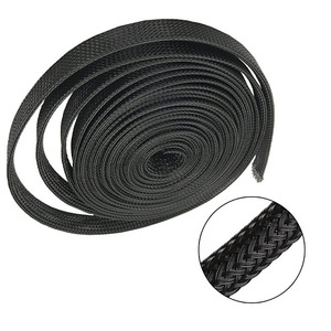 Jas Pet Bện Tay Áo Đầy Màu Sắc Linh Hoạt Pet <span class=keywords><strong>Expandable</strong></span> Bện Tay Áo Polyester Quản Lý Cáp Dây Tay Áo Dây Bảo Vệ - Product Image 5