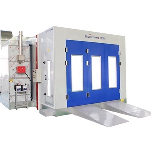 Longxiang LX-D3 <strong>Car</strong> Painting Spray Booth with Electric/Diesel Heating 42KW LED Lighting CE Certified for Used <strong>Cars</strong> - Product Image 1
