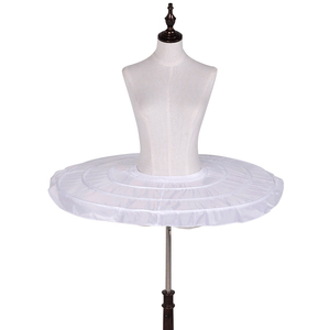 Mini jupe <span class=keywords><strong>tutu</strong></span> blanc et <span class=keywords><strong>noir</strong></span> pour femme Cosplay sous-jupe <span class=keywords><strong>jupon</strong></span> - Product Image 6