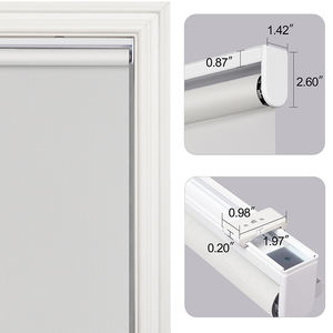 Windows için ZHENPIN karartma silindir tonları, ev ofis için akülü güneşlikler termal yalıtımlı bahar sistemi tonları - Product Image 3